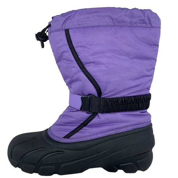 SOREL - Youth Flurry Winter Snow Boots for Kids, Purple, Size 6 - Picture 3 of 9
